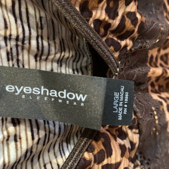Eyeshadow Leopard Print Chemise - L - Picture 3 of 3